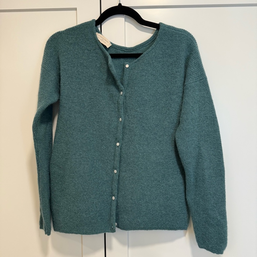 Sezane Gaspard cardigan Sage M